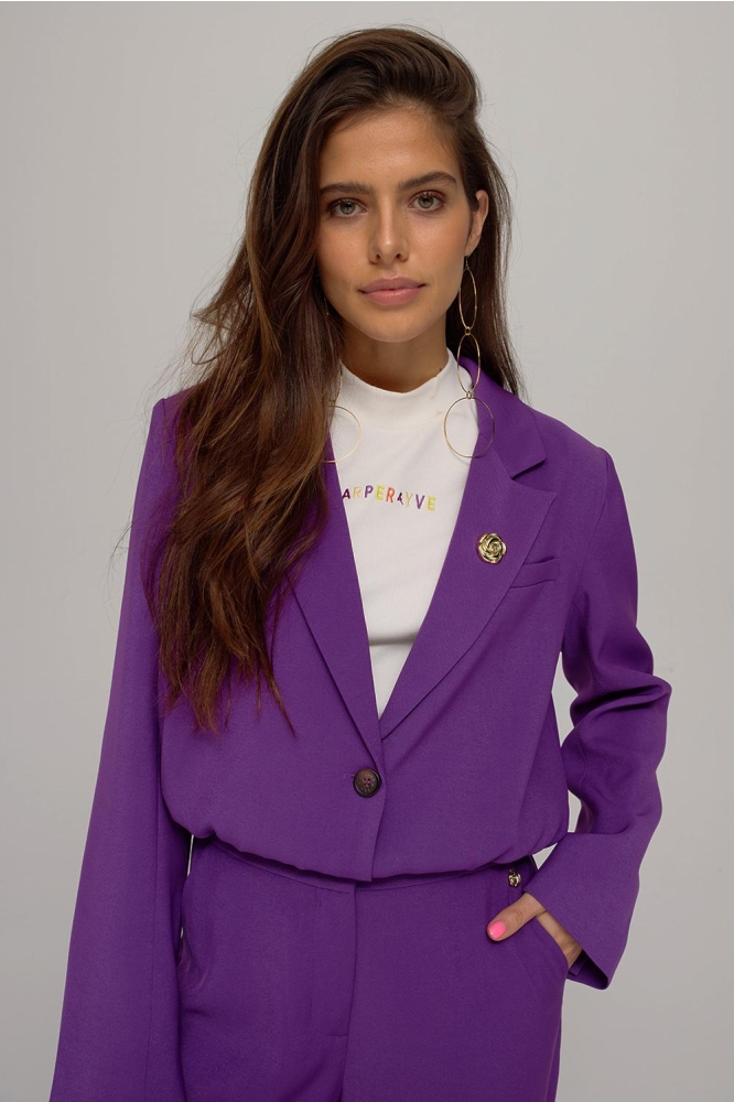 FREDERIQUE BL SS25N206 919 deep violet